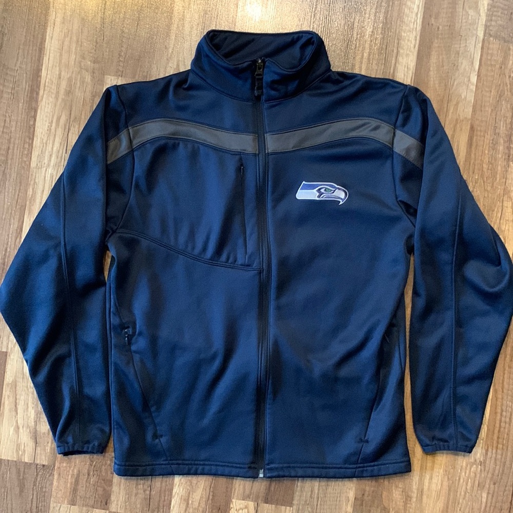 SEAHAWKS Zip Jacket - ANTIGUA - Mens Small